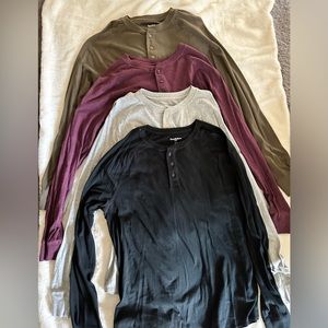4 long sleeve lot